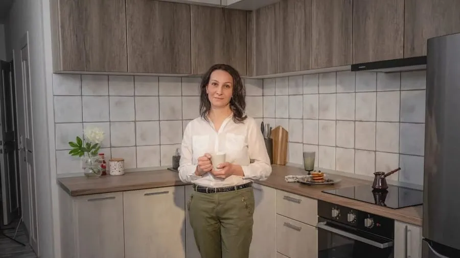 Кухня «Кухонного завода» у клиента