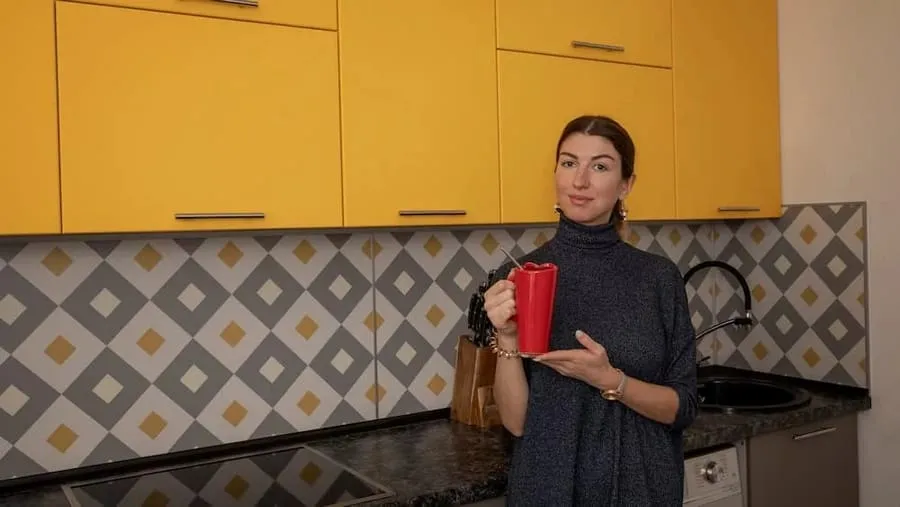 Кухня «Кухонного завода» у клиента